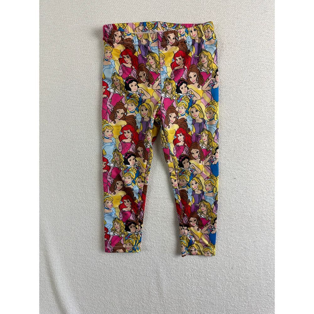 Disney Princess Legging Girls 9-12 Months All-Over Print Kids Character Pattern‎